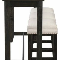 Ashley Furniture Dining Room Sets Anchorville - Dark Brown - Rect Drm Counter Tbl Set(4/cn)