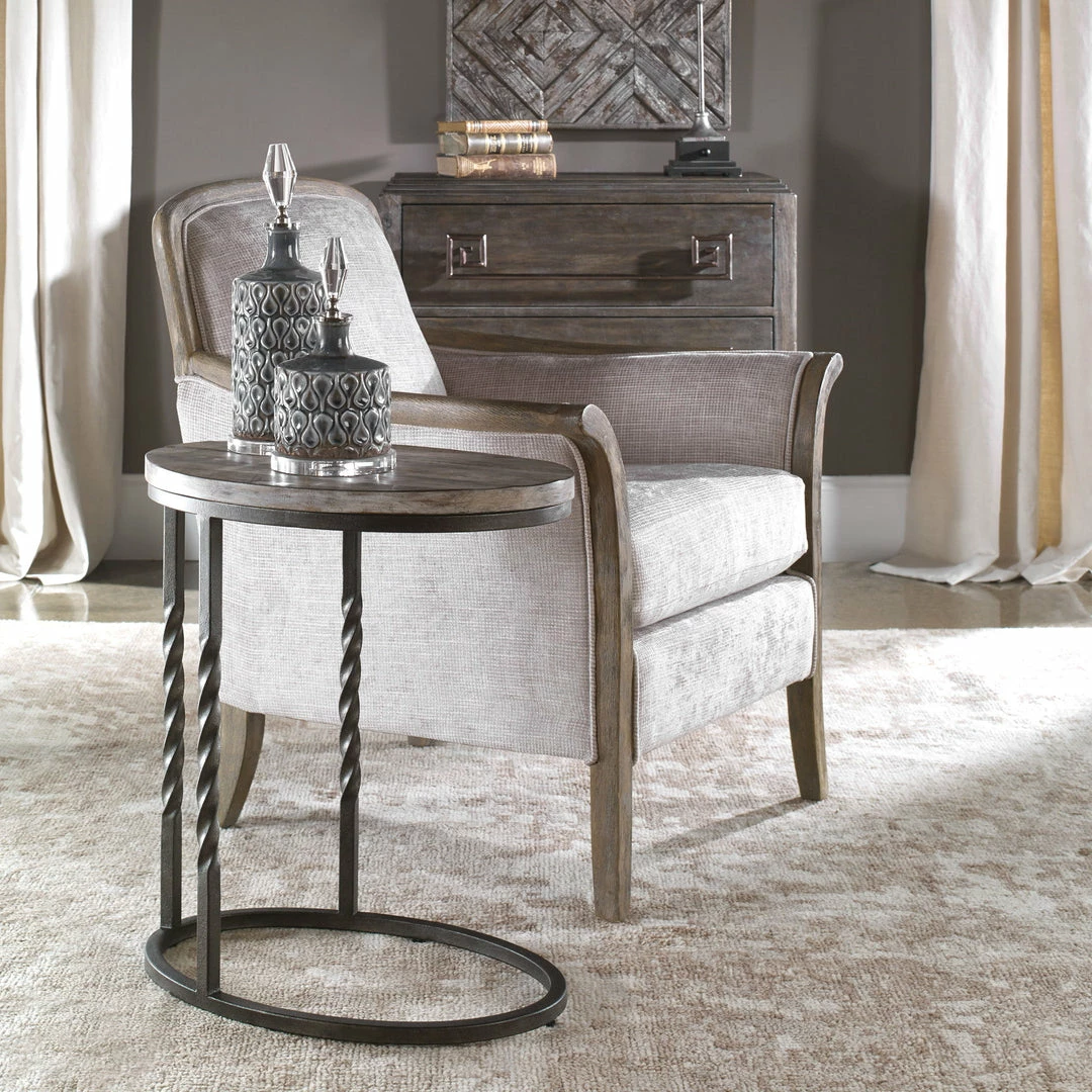 Coupon ๐ Uttermost Tauret Cantilever Accent Table ๐ 6 Uttermost Tauret Cantilever Accent Table