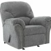 Best Sale โจ Ashley Furniture Allmaxx - Pewter - Rocker Recliner โญ 2 Ashley Furniture Allmaxx - Pewter - Rocker Recliner