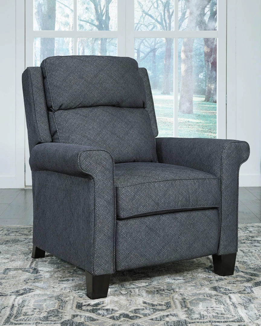 Best Sale ๐ Ashley Furniture Imbler - Denim - Low Leg Power Recliner ๐ 8 Ashley Furniture Imbler - Denim - Low Leg Power Recliner
