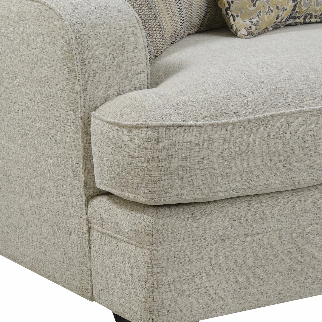 Best Sale ๐ Emerald Home Analiese Sectional, Ivory Tan โญ 8 Emerald Home Analiese Sectional, Ivory Tan