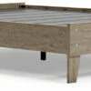 Signature Design By Ashley® Oliah - Natural - Queen Platform Bed Beds