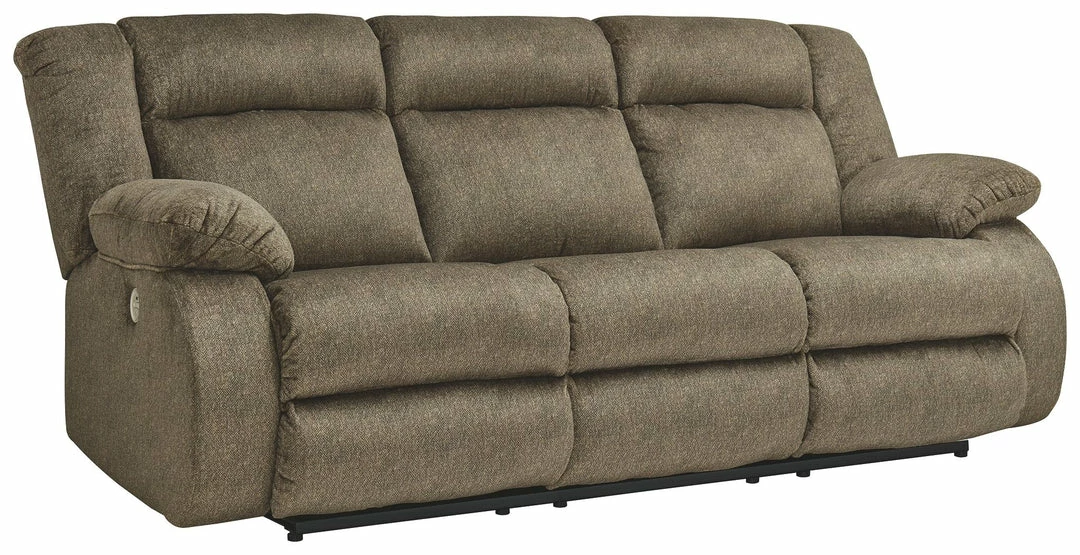 Hot Sale 🥰 Ashley Furniture Burkner - Mocha - Reclining Power Sofa 🧨 3 Ashley Furniture Burkner - Mocha - Reclining Power Sofa