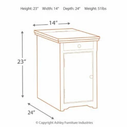 Ashley Furniture Lorn II - Chair Side End Table Tables