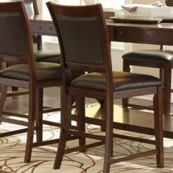 Flash Sale 👍 Ashley Furniture Collenburg - Dark Brown - Upholstered Barstool (2/cn) ✨ 13 Ashley Furniture Collenburg - Dark Brown - Upholstered Barstool (2/cn)