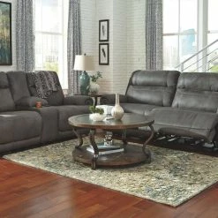 Ashley Furniture Reclining Furniture Austere - Console Fresh - Reclining Loveseats