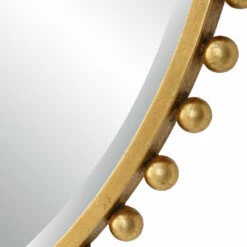 Uttermost Taza Gold Round Mirror Accessories