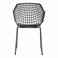 Moe's Home Collection Chairs Honolulu Chair Black-m2