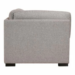 Moe's Home Collection Romeo Corner Chair Grey