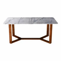 Moe's Home Collection Jinxx Rectangular Dining Table Brown Tables