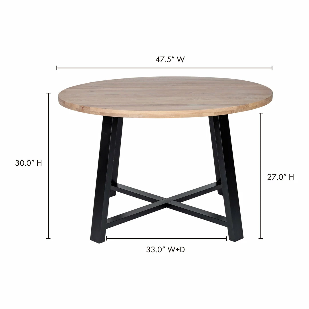 Top 10 ✔️ Moe's Home Collection Tables Mila Round Dining Table 🤩 8 Moe's Home Collection Tables Mila Round Dining Table