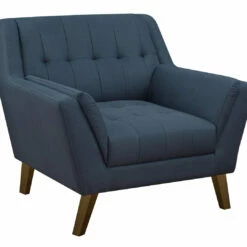 Emerald Home Binetti Chair-Navy Chairs