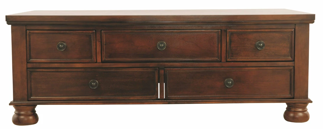 Top 10 👏 Ashley Furniture Porter - Rustic Brown - Rectangular Cocktail Table ✨ 6 Ashley Furniture Porter - Rustic Brown - Rectangular Cocktail Table