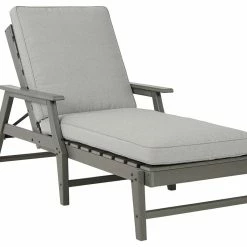 Signature Design By Ashley® Chairs Visola - Gray - Chaise Lounge With Cushion
