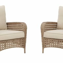 Signature Design By Ashley® Chairs Braylee - Driftwood - Lounge Chair W/cushion (2/cn)