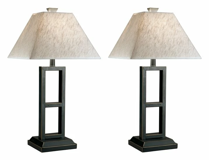 Top 10 👍 Ashley Furniture Deidra - Patterned - Metal Table Lamp (2/CN) 🛒 3 Ashley Furniture Deidra - Patterned - Metal Table Lamp (2/CN)