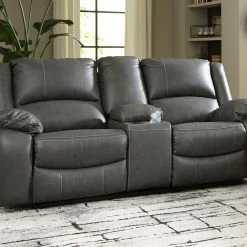 New 🤩 Signature Design By Ashley® Calderwell - Reclining Power Sofa, Double Reclining Power Loveseat With Console 🔥 16 Signature Design By Ashley® Calderwell - Reclining Power Sofa, Double Reclining Power Loveseat With Console