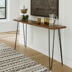 Ashley Furniture Wilinruck - Dark Brown - Long Counter Table Tables