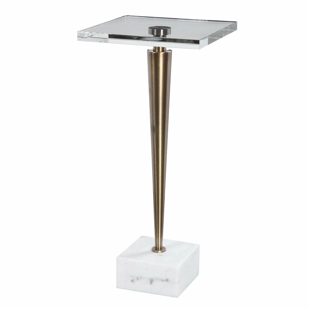 Outlet ๐ Uttermost Campeiro Brass Drink Table ๐ 5 Uttermost Campeiro Brass Drink Table