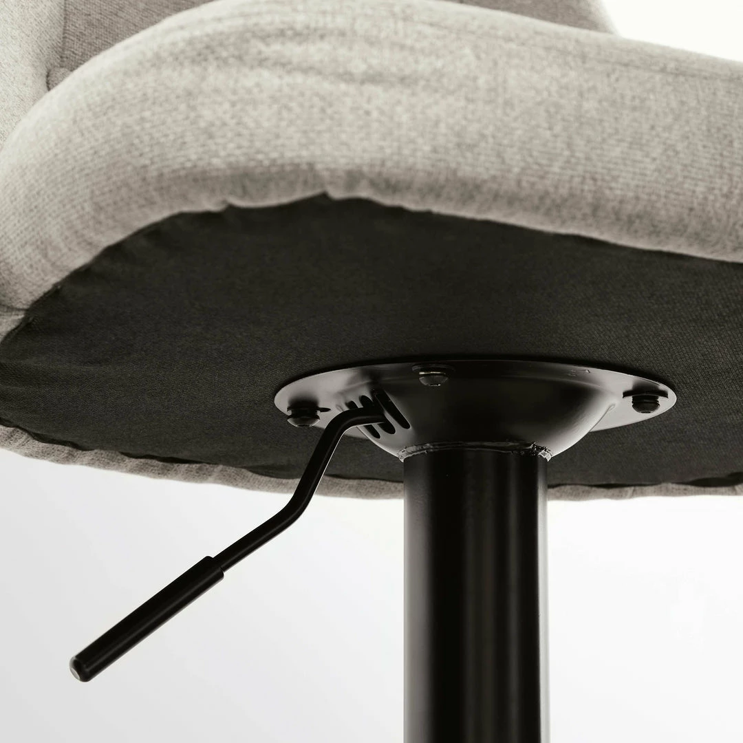 Promo 🥰 Signature Design By Ashley® Gaddison - Beige/black - Tall Uph Swivel Barstool(2/cn) Stools 🌟 4 Signature Design By Ashley® Gaddison - Beige/black - Tall Uph Swivel Barstool(2/cn) Stools