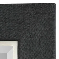 Accessories Uttermost Kaira Textured Black Mirror