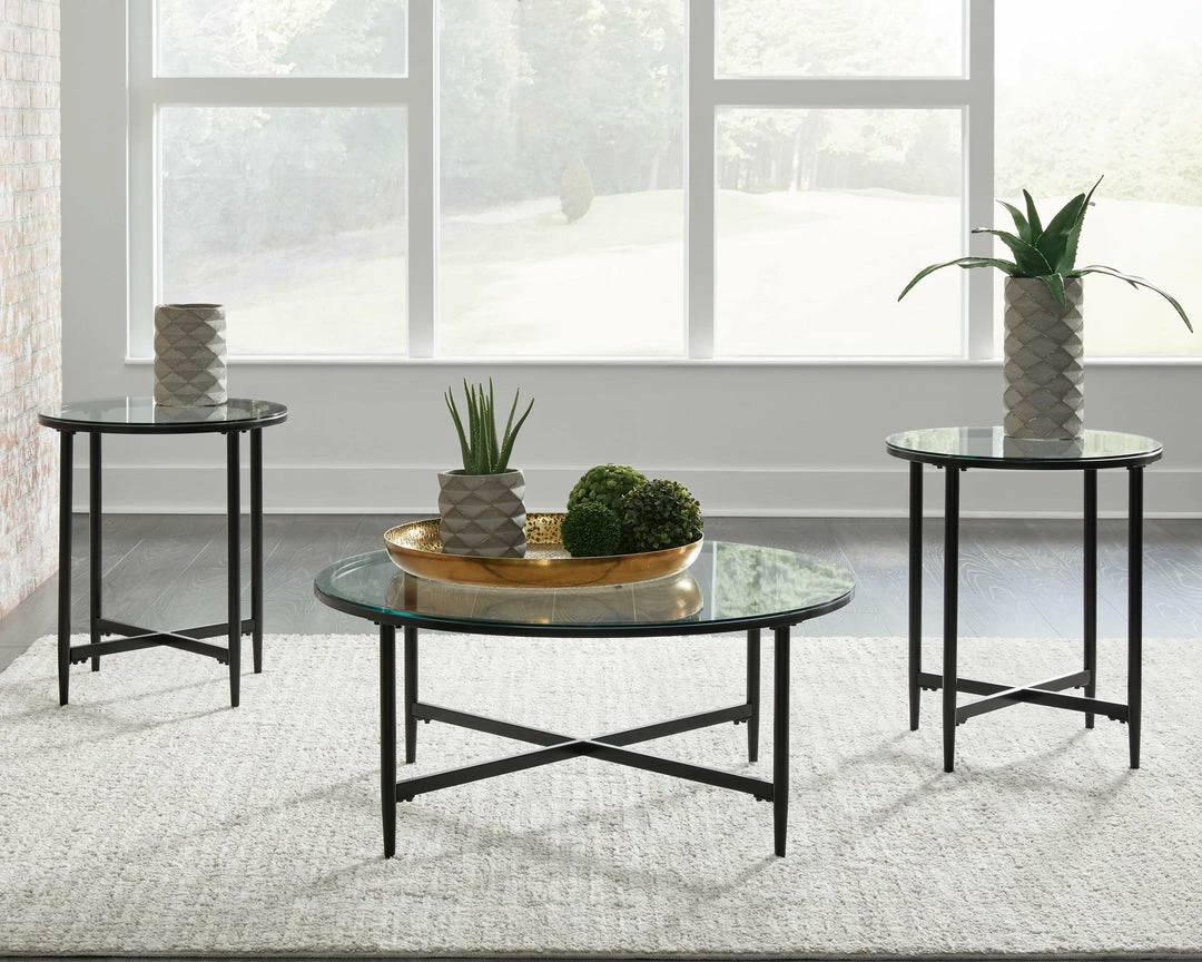 Wholesale 🧨 Ashley Furniture Stetzer - Black - Occasional Table Set (3/cn) Tables 🔥 4 Ashley Furniture Stetzer - Black - Occasional Table Set (3/cn) Tables