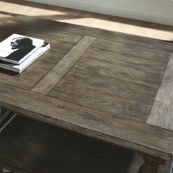 Cheapest ✔️ Ashley Furniture Johnelle - Gray - Rectangular Cocktail Table ✨ 12 Ashley Furniture Johnelle - Gray - Rectangular Cocktail Table