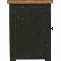 Ashley Furniture Valebeck - Black/brown - Chair Side End Table