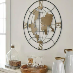 Ashley Furniture Brinly - Black/gold Finish - Wall Decor Accessories