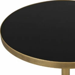 Tables Uttermost Comet Geometric Bronze Accent Table