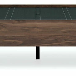 Signature Design By Ashley® Beds Calverson - Mocha - Queen Platform Bed