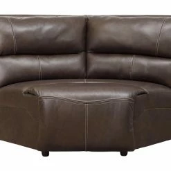 Signature Design By Ashley® Ricmen - 2 Seat Power Reclining Sofa Adjustable Headrest, Wedge, Power Reclining Loveseat With Adjustable Headrest Sectional Reclining Furniture
