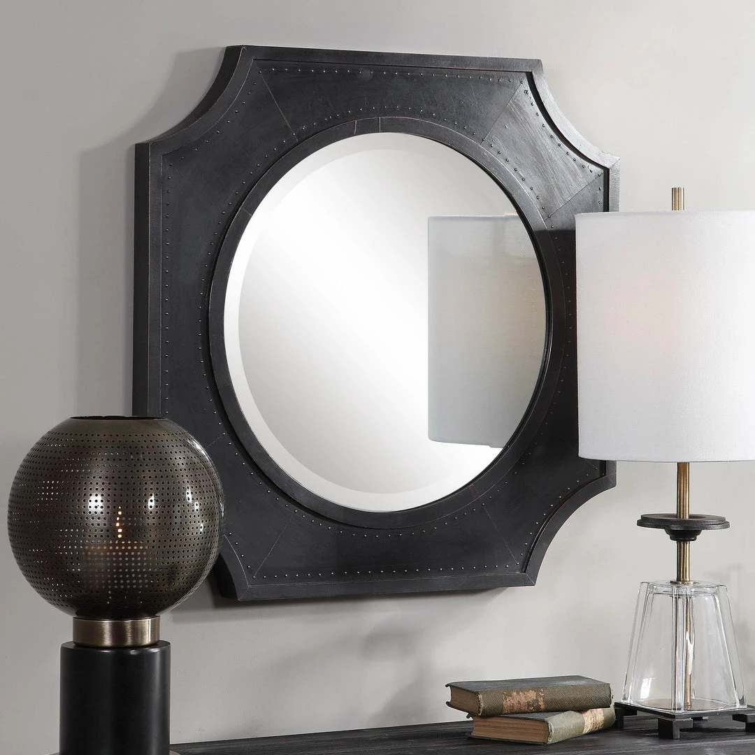 Best Pirce 😉 Accessories Uttermost Johan Industrial Mirror 🥰 7 Accessories Uttermost Johan Industrial Mirror