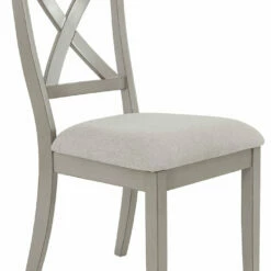 Ashley Furniture Parellen - Gray - Dining Uph Side Chair (2/cn)