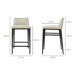 Deals ๐ Moe's Home Collection Baron Counter Stool Beige Stools ๐ฏ 12 Moe's Home Collection Baron Counter Stool Beige Stools