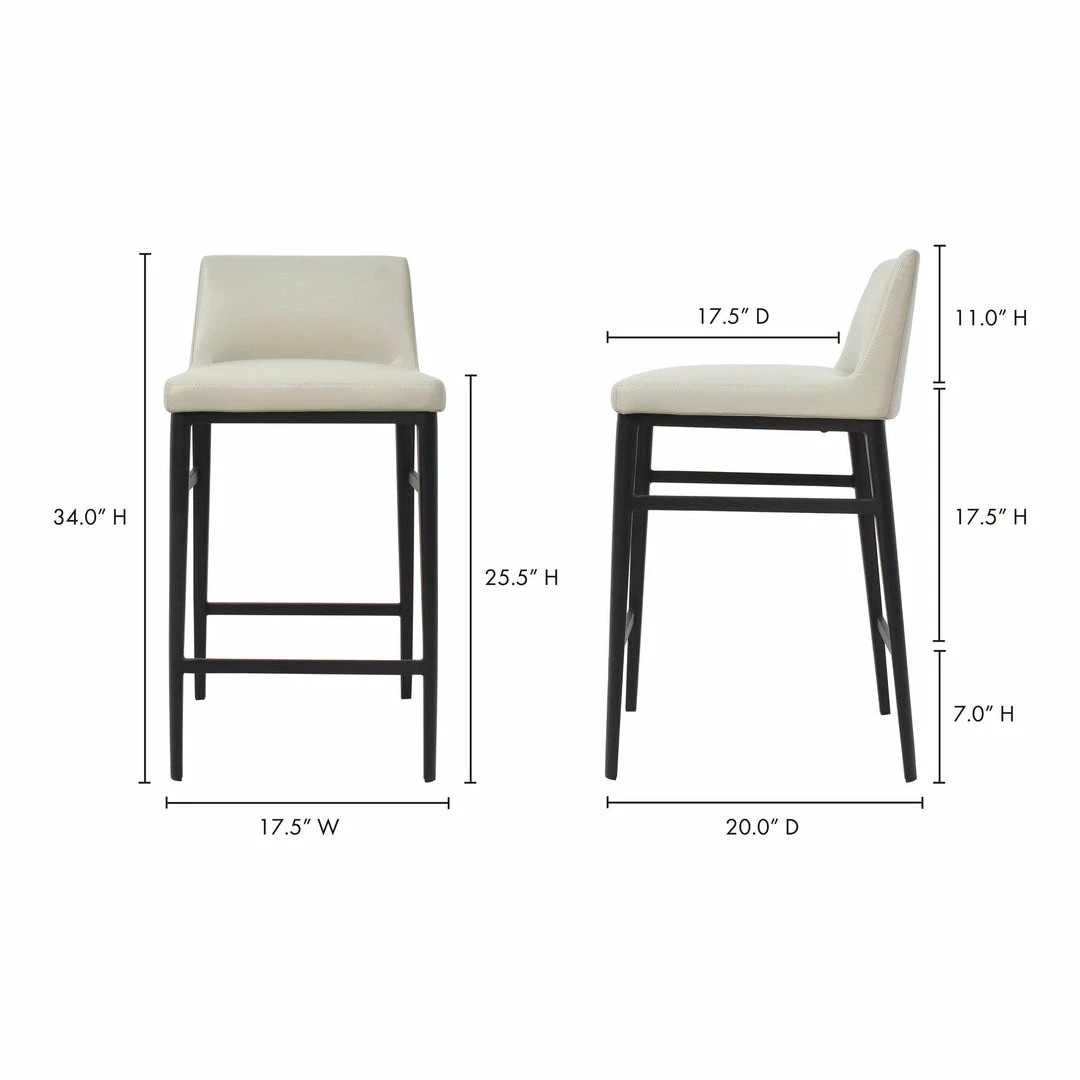 Deals ๐ Moe's Home Collection Baron Counter Stool Beige Stools ๐ฏ 7 Moe's Home Collection Baron Counter Stool Beige Stools