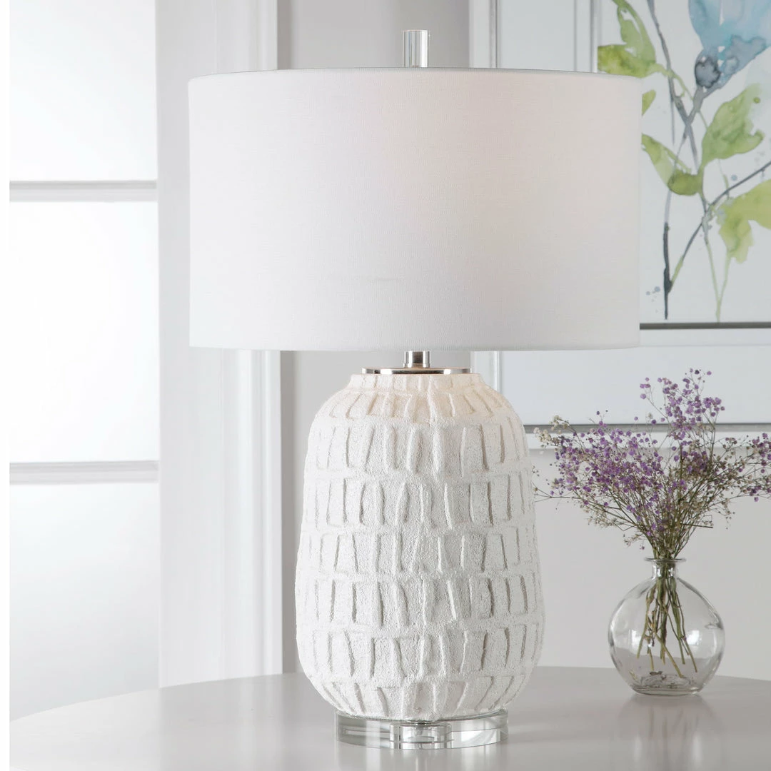 Best Sale ๐คฉ Uttermost Caelina Textured White Table Lamp ๐ 9 Uttermost Caelina Textured White Table Lamp