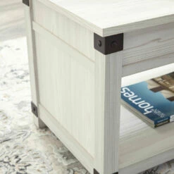 Best Sale 🥰 Ashley Furniture Bayflynn - Whitewash - Rect Lift Top Cocktail Table 😀 20 Ashley Furniture Bayflynn - Whitewash - Rect Lift Top Cocktail Table