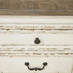 Ashley Furniture Realyn - White - Long Counter Table Tables