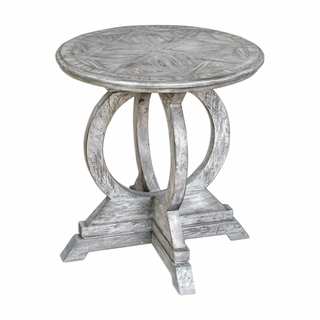 Hot Sale ⌛ Tables Uttermost Maiva White Side Table 🔥 6 Tables Uttermost Maiva White Side Table