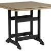 Best Sale ⌛ Signature Design By Ashley® Fairen Trail - Black/driftwood - Square Counter Tbl W/umb Opt Tables 🎁 1 Signature Design By Ashley® Fairen Trail - Black/driftwood - Square Counter Tbl W/umb Opt Tables