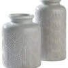 Ashley Furniture Table Decor Edwinna - Gray - Vase Set (2/cn)