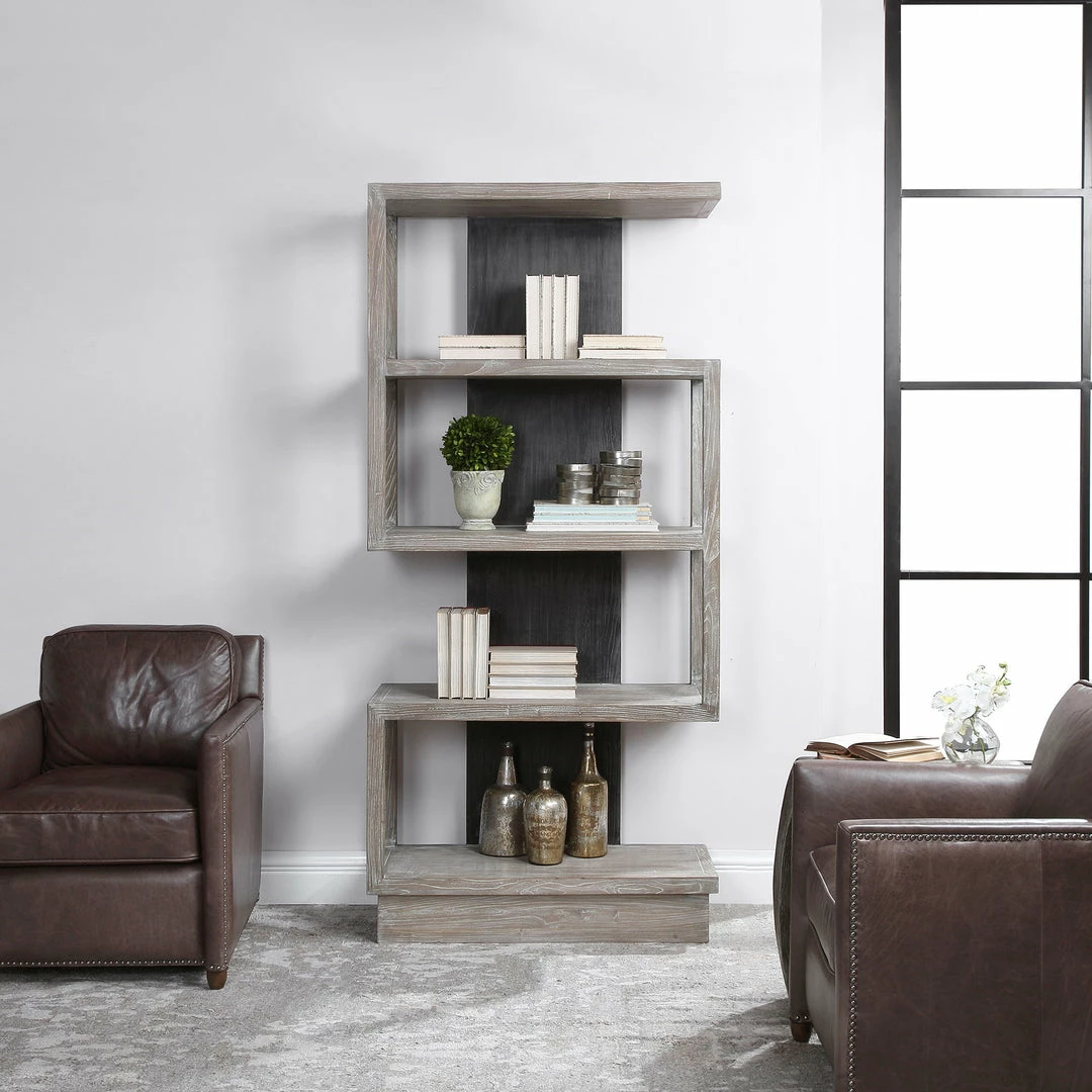 Flash Sale ๐ Uttermost Nicasia Modern Etagere Bookcases ๐ฏ 4 Uttermost Nicasia Modern Etagere Bookcases