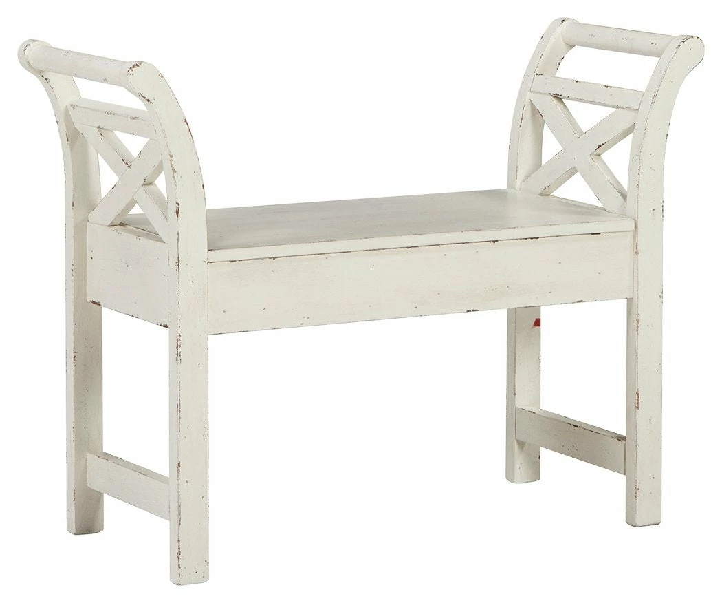 Best Pirce ❤️ Ashley Furniture Heron Ridge - Accent Bench 🌟 4 Ashley Furniture Heron Ridge - Accent Bench