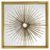 Accessories Uttermost Starlight Mirrored Brass Wall Decor