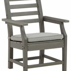 Signature Design By Ashley® Visola - Gray - Arm Chair With Cushion (2/cn) Chairs