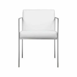 Moe's Home Collection Capo Arm Chair White-m2