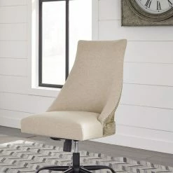 Signature Design By Ashley® Jonileene - Best In Class - Leg Desk, Cabinet With Desk Hutch, Swivel Chair