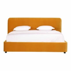 Moe's Home Collection Samara Queen Bed Mustard Beds