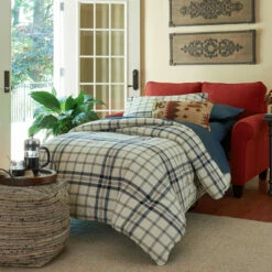 Ashley Furniture Absalom - Denim - Pouf Accessories